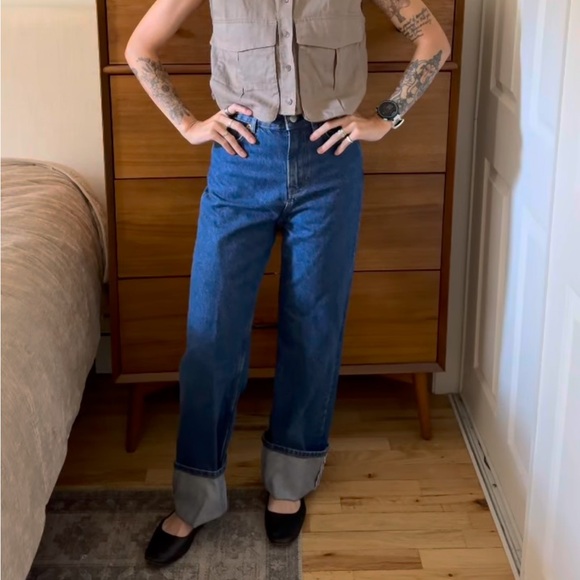 Reformation Wilder High Rise Wide Leg Jeans - Picture 4 of 5